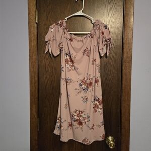 Lynn Ryan Floral Off-Shoulder Dress